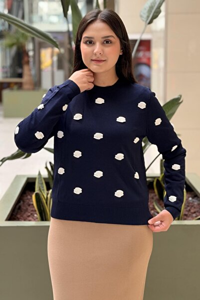 Ghisa Embossed Mini Floral Patterned Mercerized Tunic