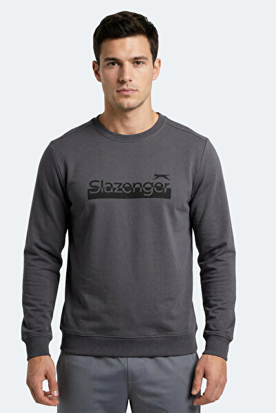 Slazenger Garage Men's Dark Gray Sweatshirt