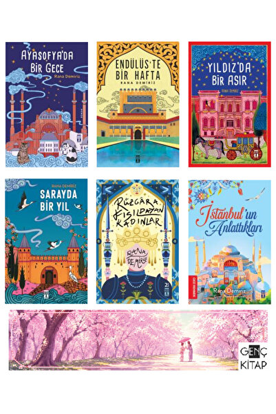 Genç Timaş Rana Demiriz 6 Kitap Set - Ayasofyada Bir Gece-Endülüste Bir Hafta...