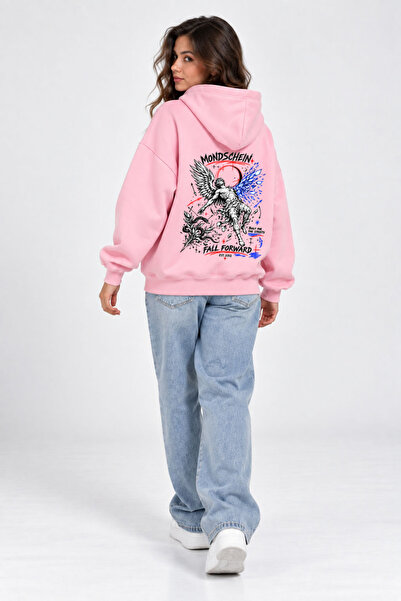 Ciel Lune Unisex Γυναικεία και Ανδρικά Φούτερ με σχέδιο Fall Forward με στάμπ...