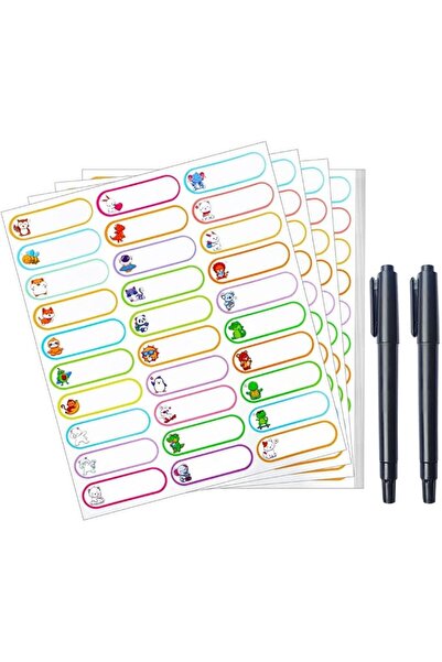 Chielor 240 Pcs Baby Bottle Labels, 30 Colors Stickers for Kids, Waterproof H...