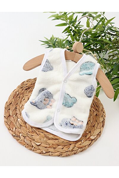 MiniKids Vesta cocolino Ursulet alb
