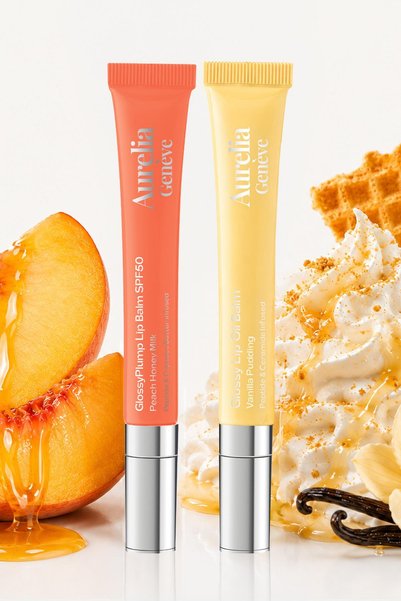 Aurelia Genève Shine & Protect Duo - Güneşten Koruyucu & Dolgunlaştırıcı, Nem...