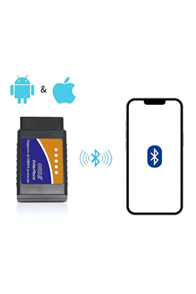 VERK Мултибрандов диагностичен интерфейс ELM 327, Bluetooth OBD2