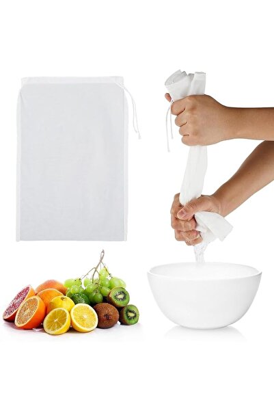 EXCEFORE Nut Milk Bags 4 PCS 12"x8", Multi-function Food Mesh Strainer, Reusa...