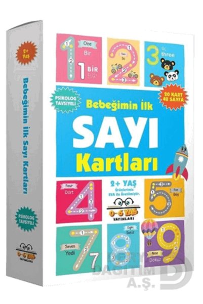 0-6 Yaş Yayınları 06 YAŞ YAYINLARI / BEBEĞİMİN İLK SAYI KARTLARI