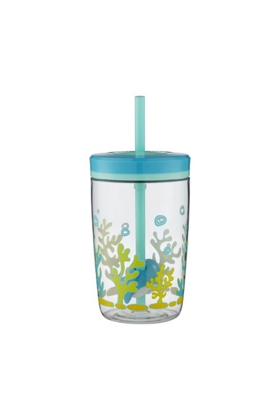 Contigo Spill Proof Sızdırmaz Pipetli Matara 420ml Mavi 1000-0772