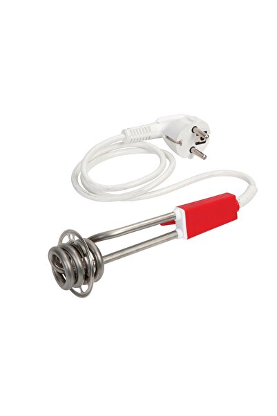 OEM Kaliteli Kamp Seyahat Daldırma Isıtıcı Kırmızı 350W