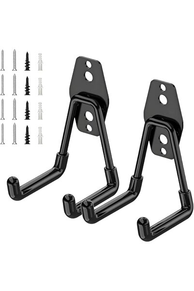 HASTHIP Heavy Duty Steel Garage Utility Hooks for Wall Mount Storage Multi-Pu...