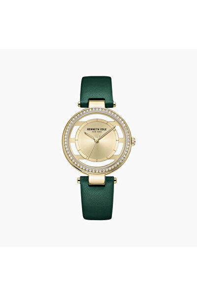 Kenneth Cole Modern Classic Leather Strap Analog Watch for Women | KCWLA2219802