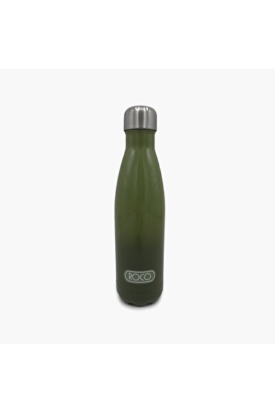 Roco Plain Stainless Steel Double Wall Water Bottle - 500 ml