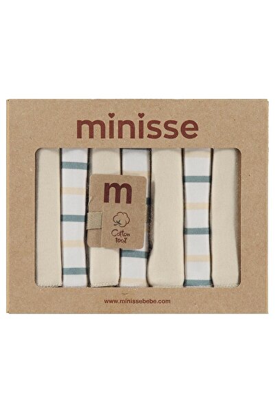 Civil Baby Printed 20*20 Mouth Cloth and Wipes - Ecru
