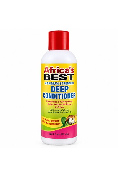 AFRICAN Africa's best rinse out and leave in deep conditioner 12oz