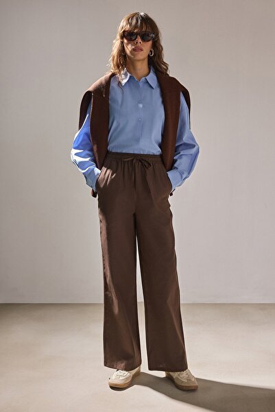 Touché Privé High Waist Viscose Pants