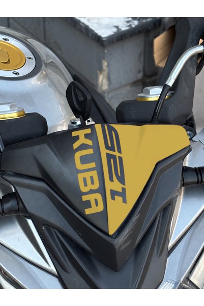 Banxtre Kuba Terra 125 için Kafa Detay Sticker (1 Adet)