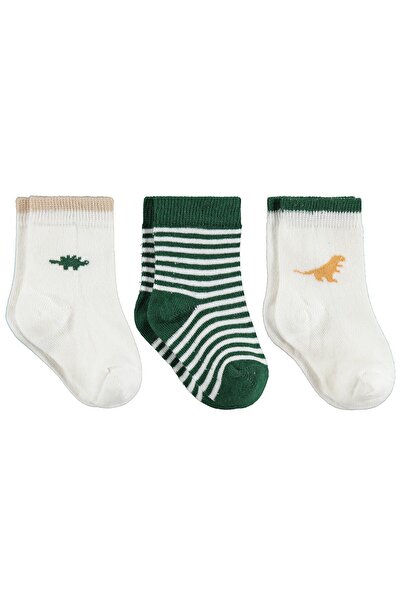 Civil Baby Dino 3-Piece 6-Piece Baby Boy Sock Set