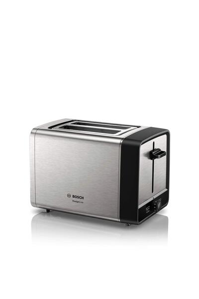 Bosch kompakt ekmek kızartma makinesi DesignLine TAT5P420DE, entegre paslanma...