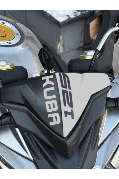 Banxtre Kuba Terra 125 için Kafa Detay Sticker (1 Adet)