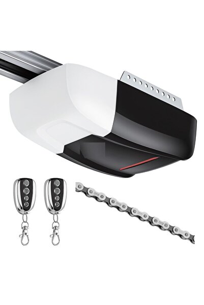 OMS Kit automatizare usi garaj, Forta tractiune 800 N, max 80 kg, sina cu 4 s...