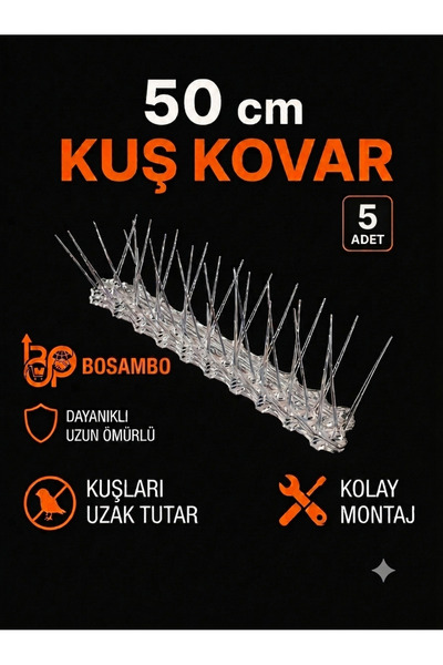 BOSAMBO KUŞKONMAZ 5 ADET KUŞKOVUCU