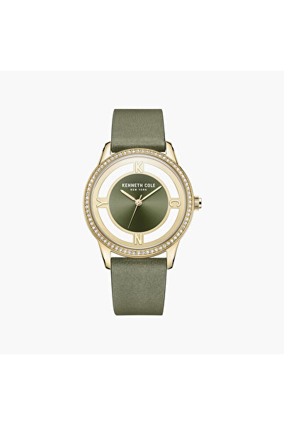 Kenneth Cole Modern Classic Leather Strap Analog Watch for Women | KCWLA2220105