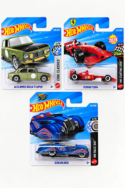HOT WHEELS Metal Oyuncak Araba Diecast Model Araç