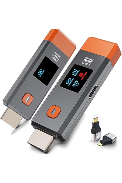 GENERAL جهاز إرسال واستقبال HDMI لاسلكي بمدى 328 قدم/100 متر، يدعم دقة 1080 بكسل