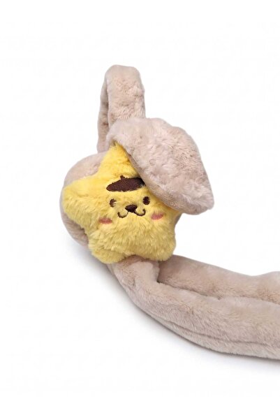 Aware Time Children's Plush Figured Movable Ear Movable Sound Winter Earmuff