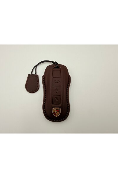 Porsche Husa Protecție Cheie Auto – Piele Premium Cayenne, Panamera, Macan, 911