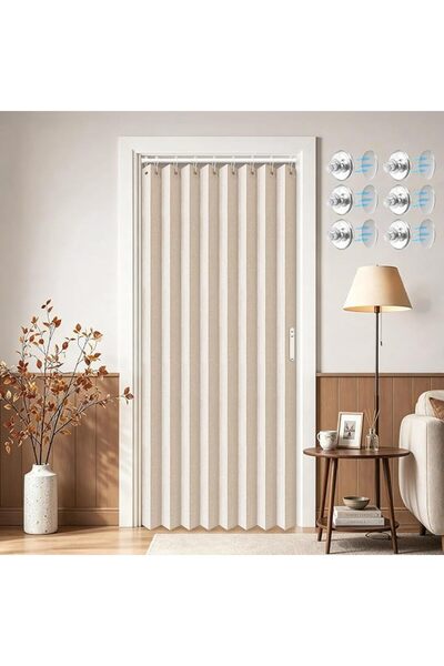 GENERAL Vatge - Wardrobe Curtains Accordion Door and Folding Door, Pleated Wi...