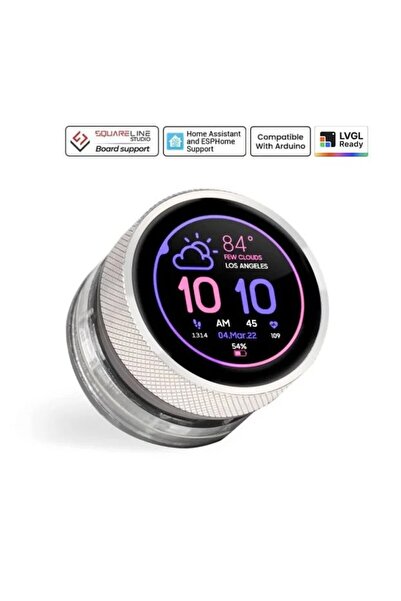 CrowPanel 1.28 İnç HMI Rotary ESP32 Yuvarlak Ekran