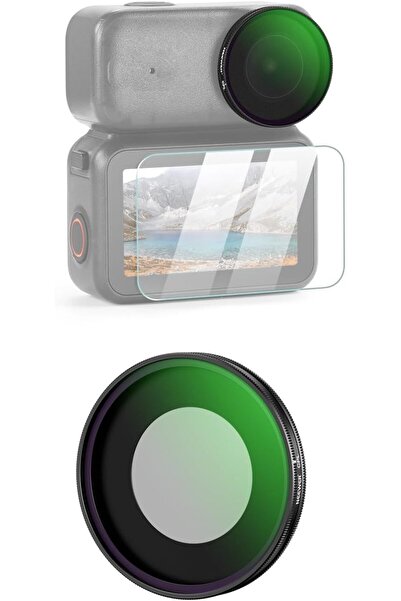 NEEWER فلتر CPL متوافق مع DJI Osmo Nano، فلتر مستقطب دائري قابل للتعديل بالبر...