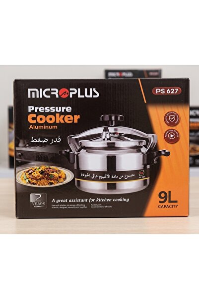 Generic Brand قدر ضغط الألمنيوم من مايكرو بلس سعة 9 لتر