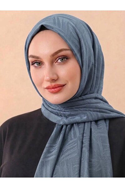 ALDAIYR شال من الليوسيل نايا مربع الشكل بنقشة مونوغرام من أيروبين جاكارلي