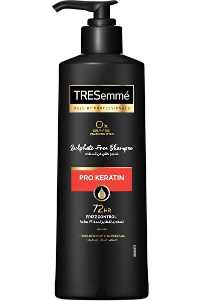 Tresemme ترسمي شامبو برو كيراتين للشعر المتطاير خالي من السلفات - 250 مل