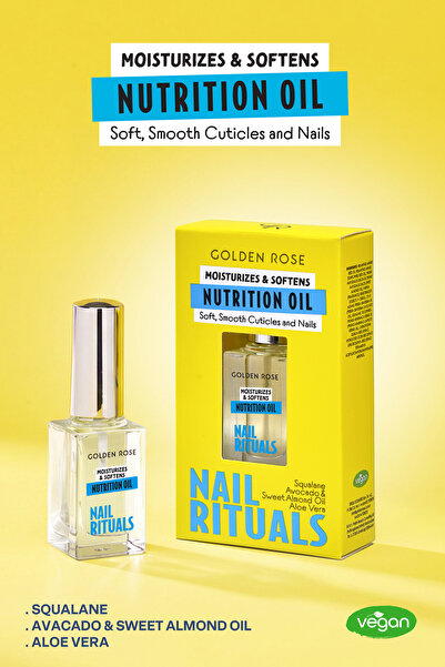 Golden Rose Nail Rituals Nutrition Oil - Tırnak ve Tırnak Eti Yağı