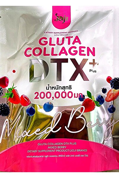 Joji Gluta Collagen DTX Mixed Berry Flavored Dietary Supplement from Kairvi, ...