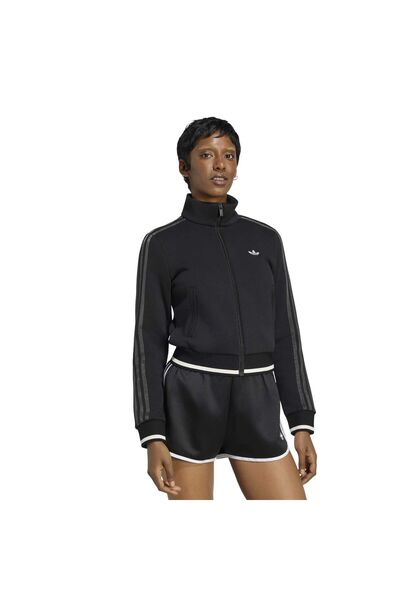 adidas Ks9366-K Rıb Fb Tt Women's Jacket Black