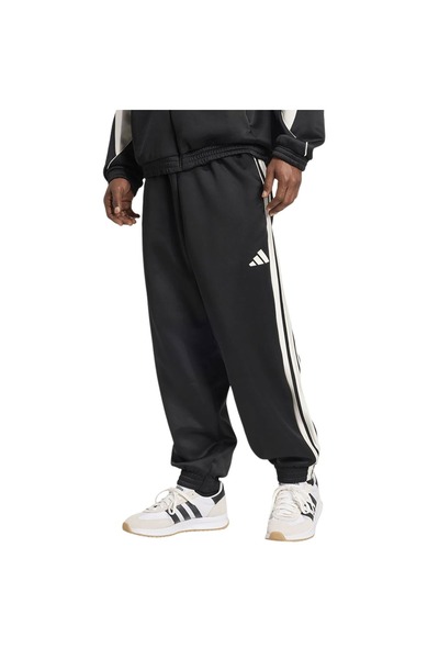 adidas Φόρμα στάδιου μαύρη/λευκή XXL