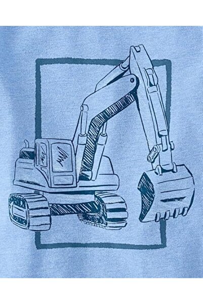 The Children's Place Boys D EXCAVATOR SS GRAPHIC TEES