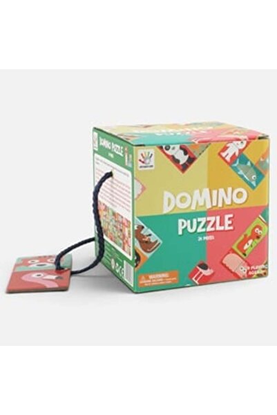 Belora Joc de Societate Domino Cub cu Animalute (28 de Piese)