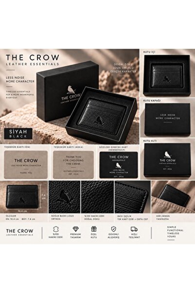 The Crow محفظة