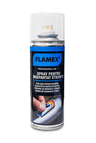 Flamex Spray pentru curățat etichete și adezivi Flamex, 200 ml