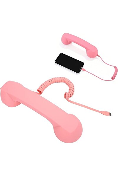 Generic Retro Phone Handset, Type C Wired Vintage Telephone Receiver with Mic...
