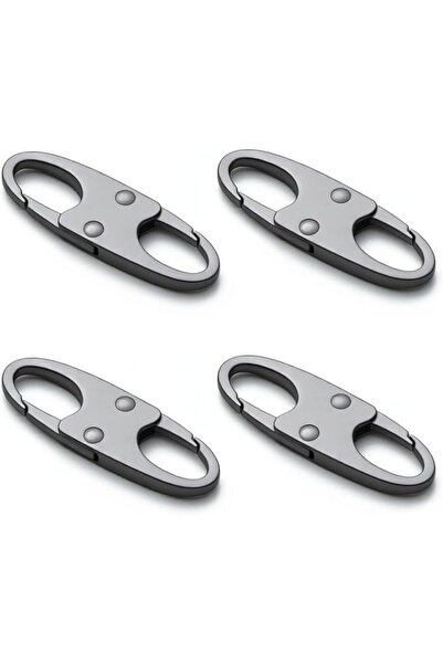 GENERAL VetMedWear Anti Theft Zipper Clips Double Opening, 4Pcs Zinc Alloy Zi...