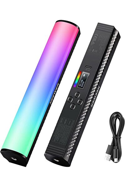 NEEWER عصا إضاءة TL20C RGB مغناطيسية محمولة للتصوير الفوتوغرافي والفيديو