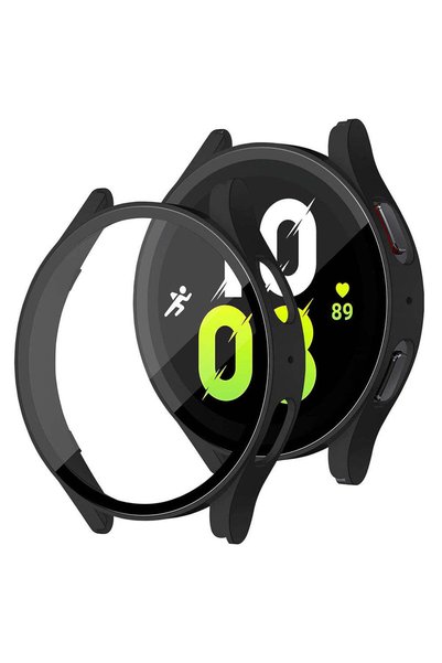 Techsuit Carcasă pentru smartwatch Samsung Galaxy Watch4 40mm, Techsuit, negr...