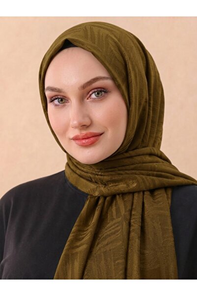 ALDAIYR Lyocell Naia Square Monogram Ayrobin Jacquard Shawl