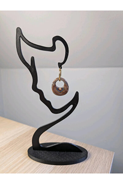 DU&ER Face Silhouette Earring Stand – Decorative Earring and Jewelry Organizer