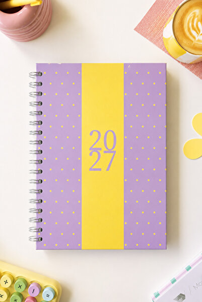 Lizy 2027 Daily Spiral Planner – 17X24 Cm, Coated Cover |   8 Different Designs
